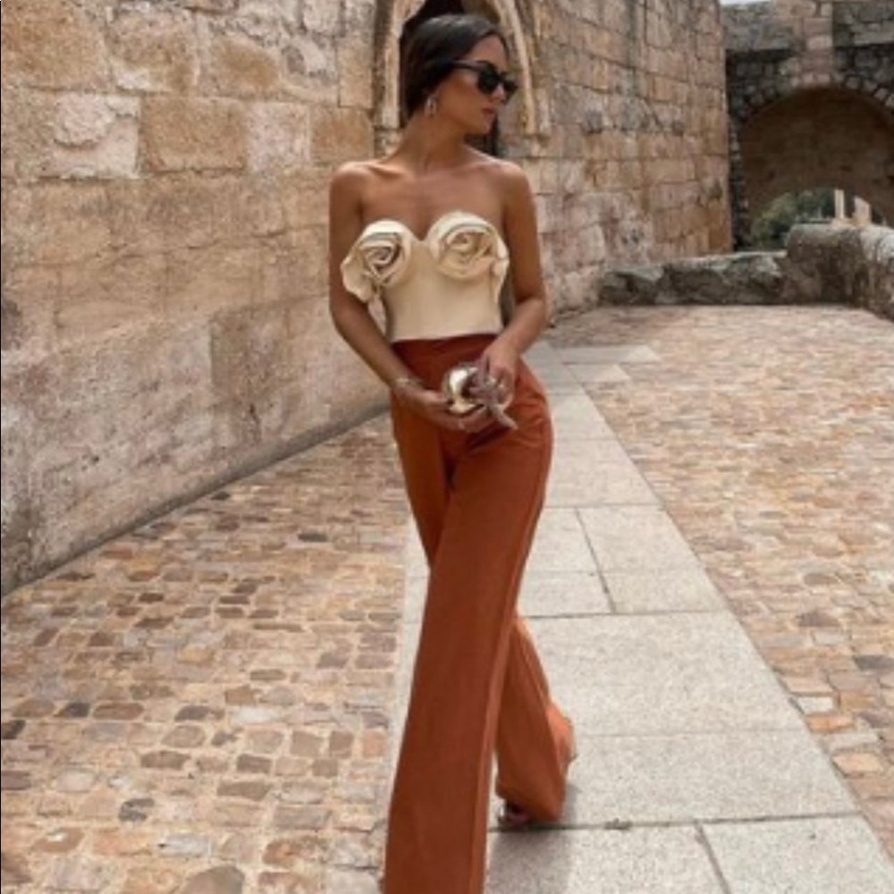 Zara linen pants